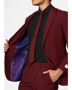Opposuits Opposuit Blazing Burgundy Premium Mens Costume></noscript> Opposuits