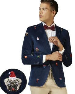 Opposuits Opposuit Christmas Icons Navy Deluxe Mens Blazer> Opposuits