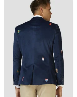 Opposuits Opposuit Christmas Icons Navy Deluxe Mens Blazer></noscript> Opposuits