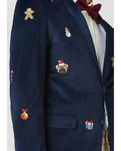 Opposuits Opposuit Christmas Icons Navy Deluxe Mens Blazer></noscript> Opposuits