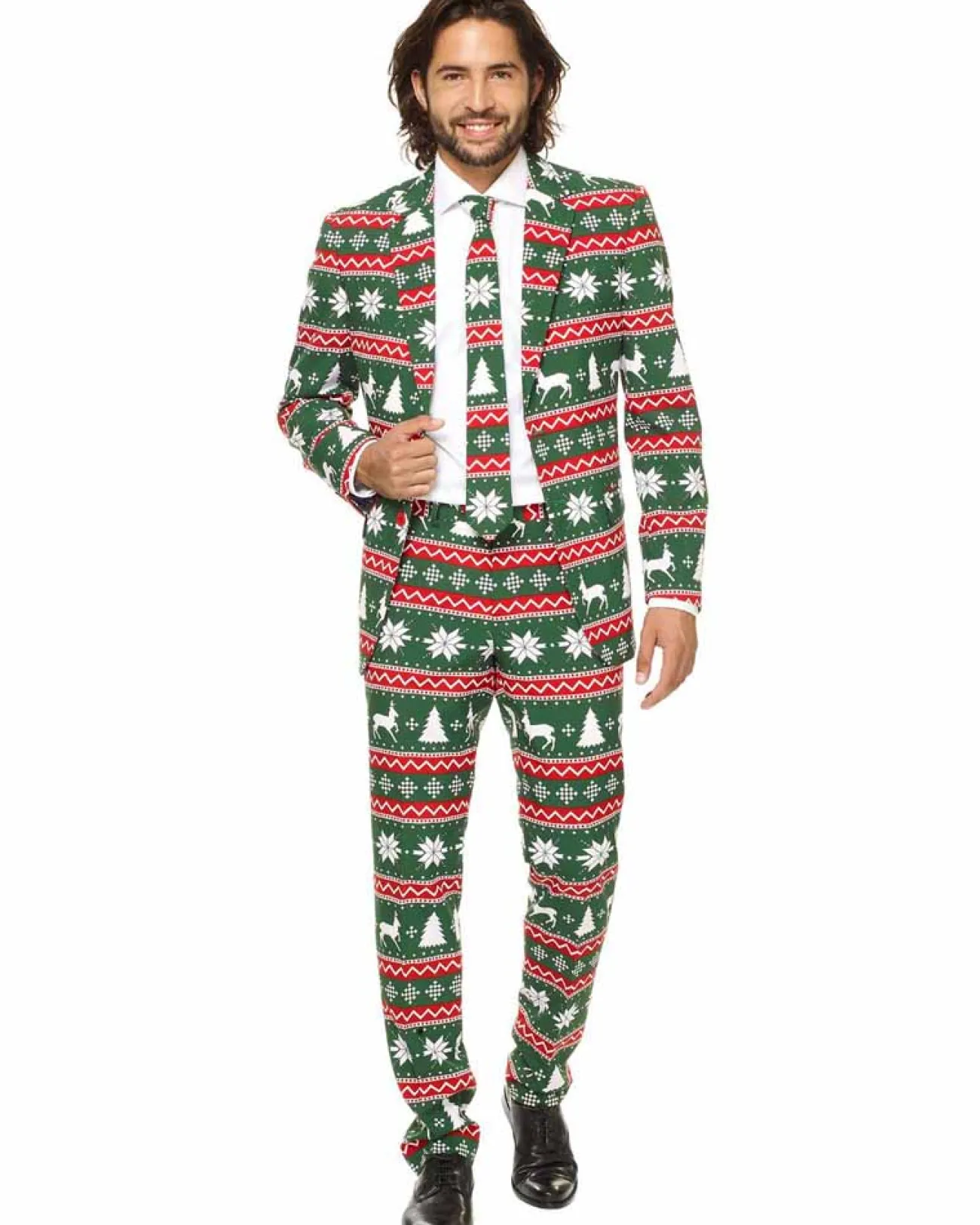 Opposuits Opposuit Festive Green Premium Mens Suit> Opposuits