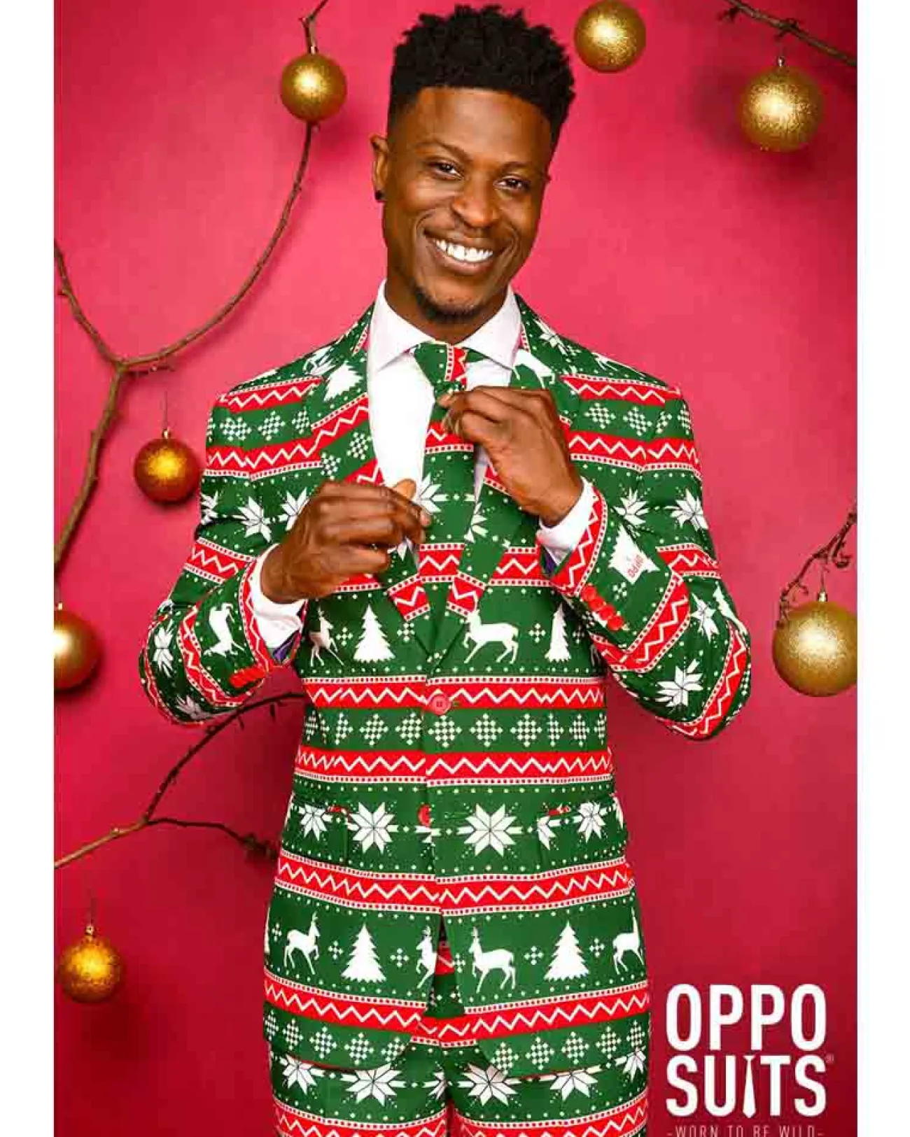 Opposuits Opposuit Festive Green Premium Mens Suit> Opposuits