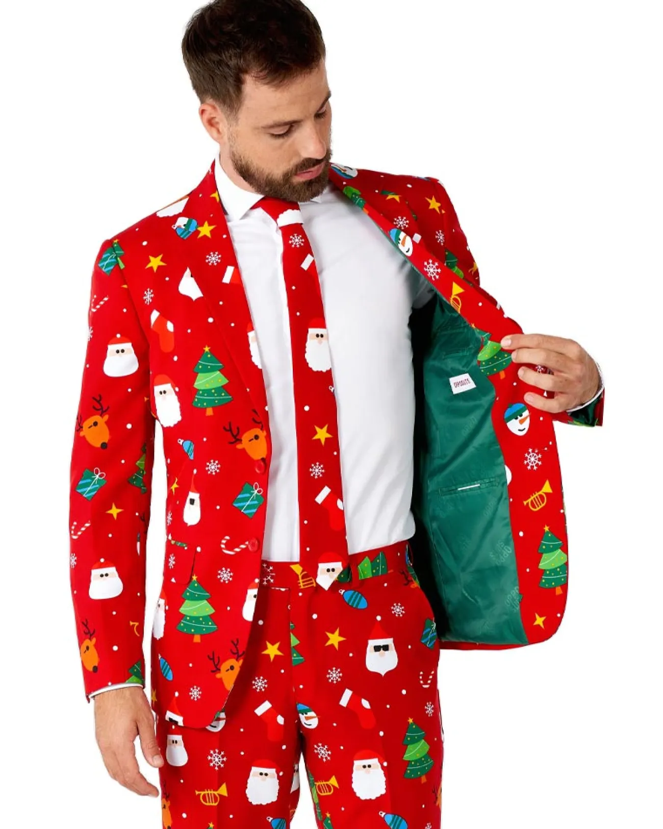 Opposuits Opposuit Festivity Red Premium Mens Suit> Opposuits