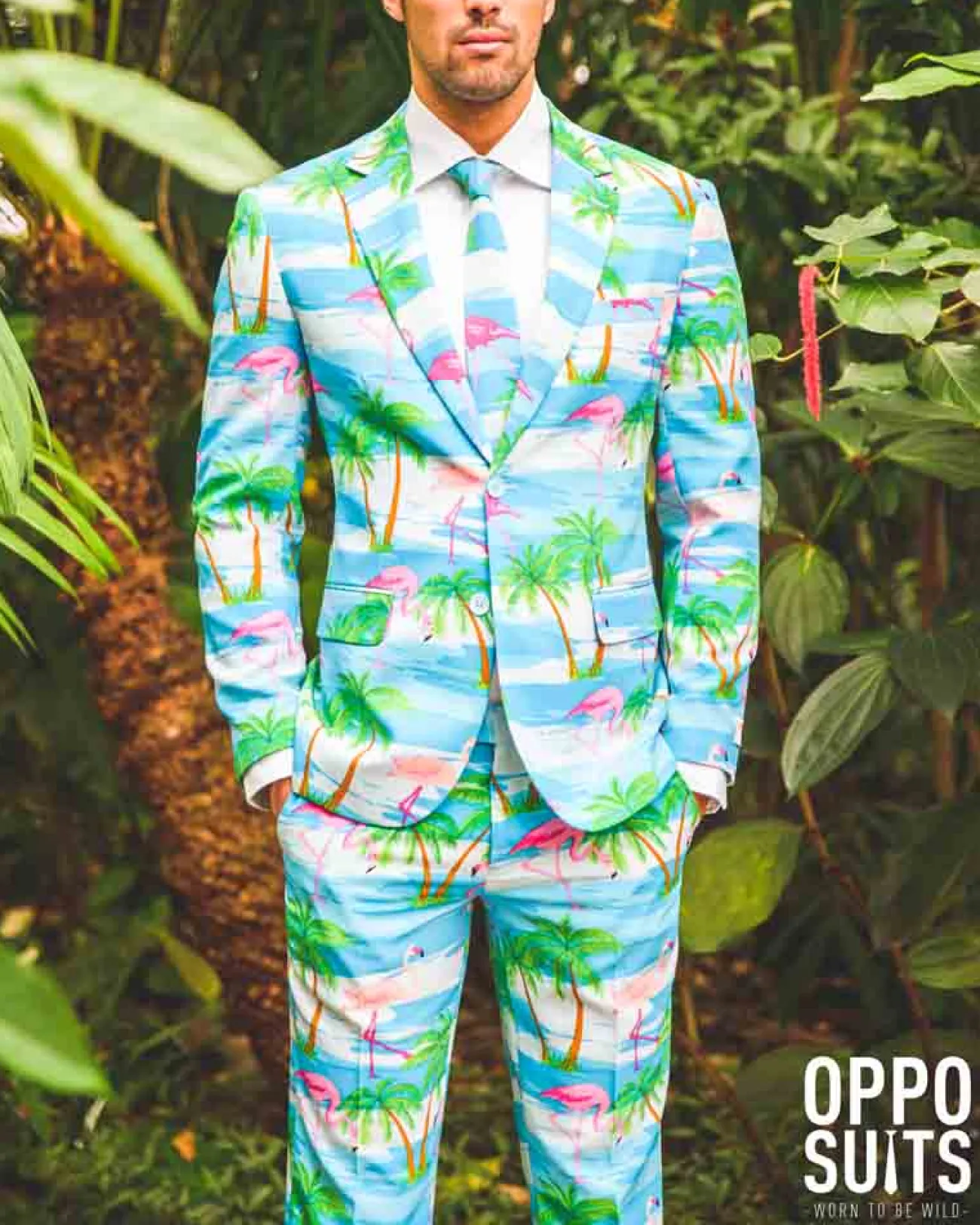 Opposuits Opposuit Flaminguy Premium Mens Suit> Opposuits