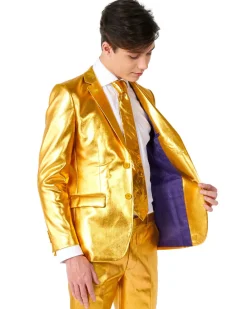 Opposuits Opposuit Groovy Gold Premium Teen Boys Costume></noscript> Opposuits
