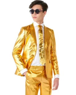 Opposuits Opposuit Groovy Gold Premium Teen Boys Costume></noscript> Opposuits