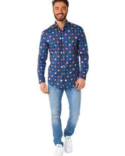 Opposuits Opposuit Pixel Pac Man Mens Shirt></noscript> Opposuits