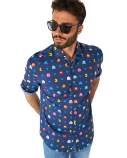 Opposuits Opposuit Pixel Pac Man Mens Shirt></noscript> Opposuits