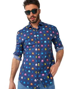Opposuits Opposuit Pixel Pac Man Mens Shirt></noscript> Opposuits