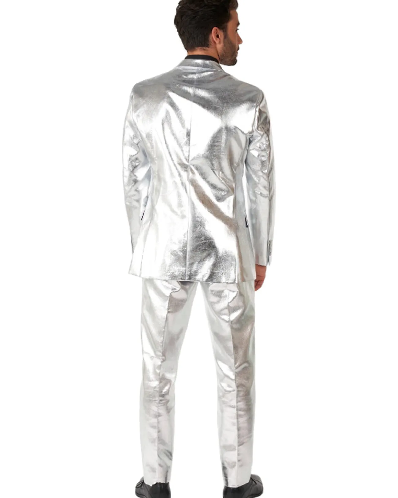 Opposuits Opposuit Shiny Silver Premium Mens Suit> Opposuits
