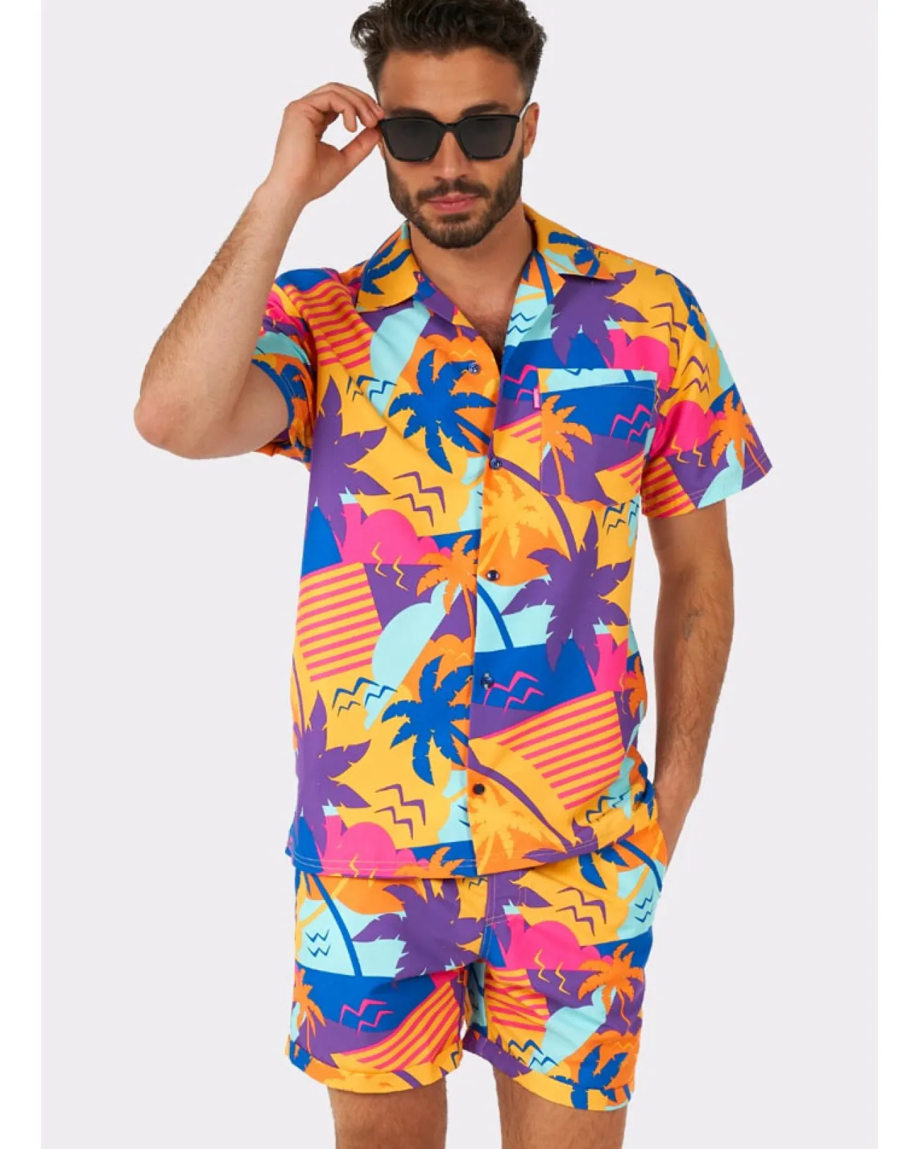Opposuits Opposuit Summer Palm Power Mens Swim Suit> Opposuits