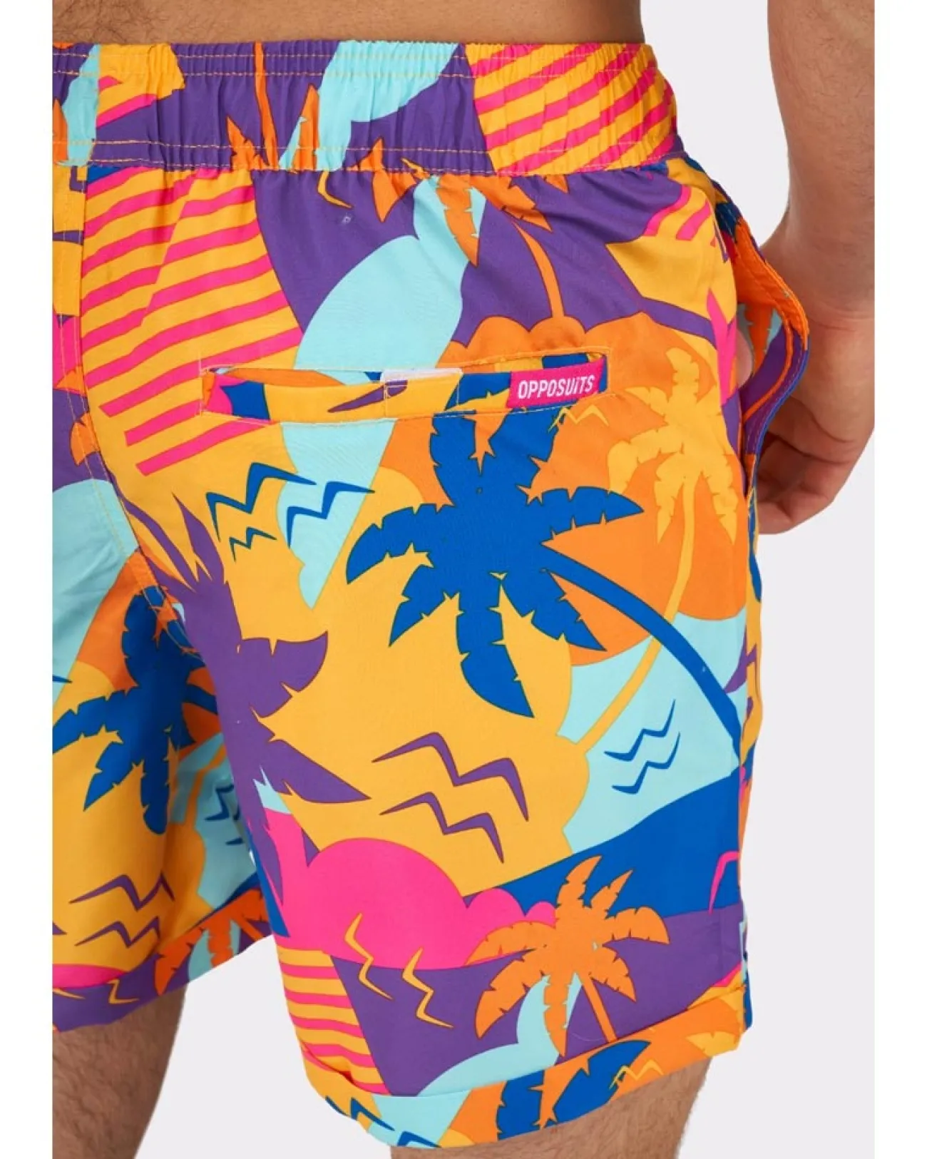 Opposuits Opposuit Summer Palm Power Mens Swim Suit> Opposuits