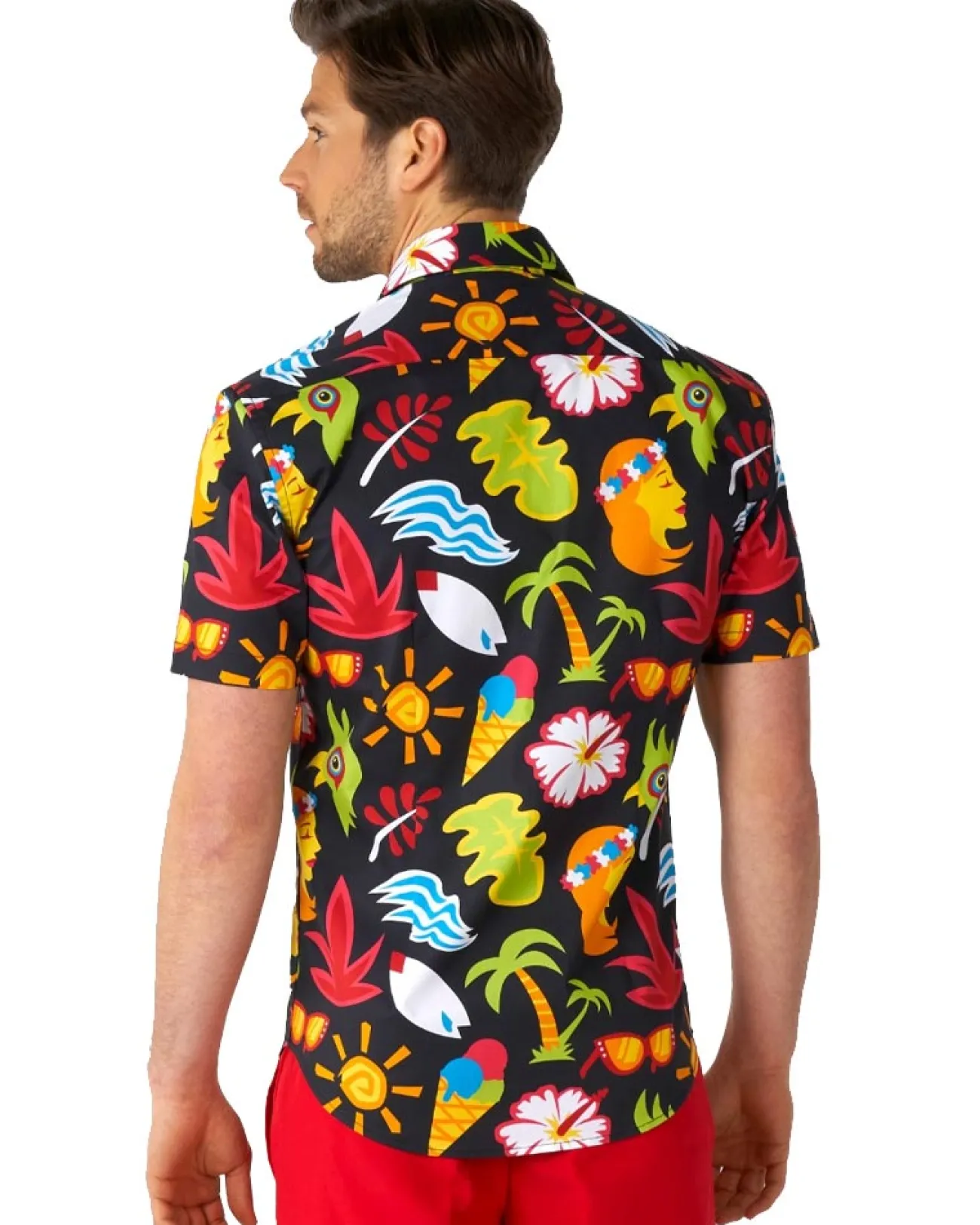 Opposuits Opposuit Summer Tropical Thunder Mens Shirt> Opposuits