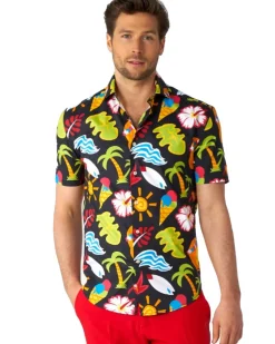 Opposuits Opposuit Summer Tropical Thunder Mens Shirt><noscript><img width=