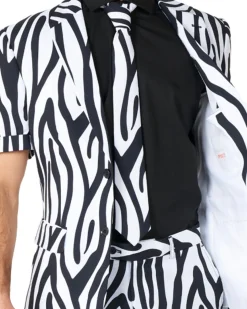 Opposuits Opposuit Summer Zazzy Zebra Premium Mens Suit><noscript><img width=