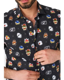 Opposuits Opposuit Super Mario Bad Guys Mens Shirt><noscript><img width=