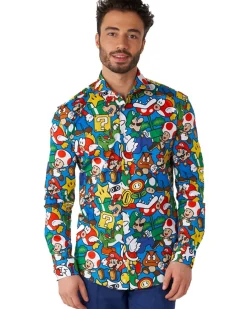 Opposuits Opposuit Super Mario Mens Shirt></noscript> Opposuits