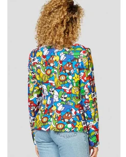 Opposuits Opposuit Super Mario Womens Blazer><noscript><img width=