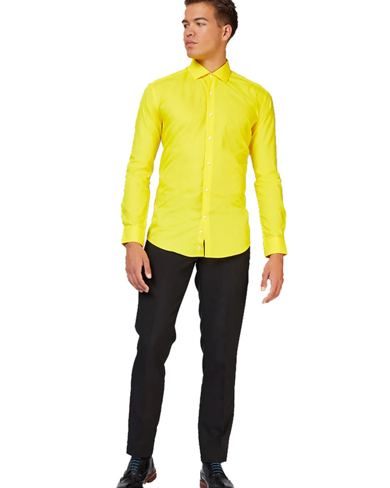 Opposuits Opposuit Yellow Fellow Mens Shirt> Opposuits