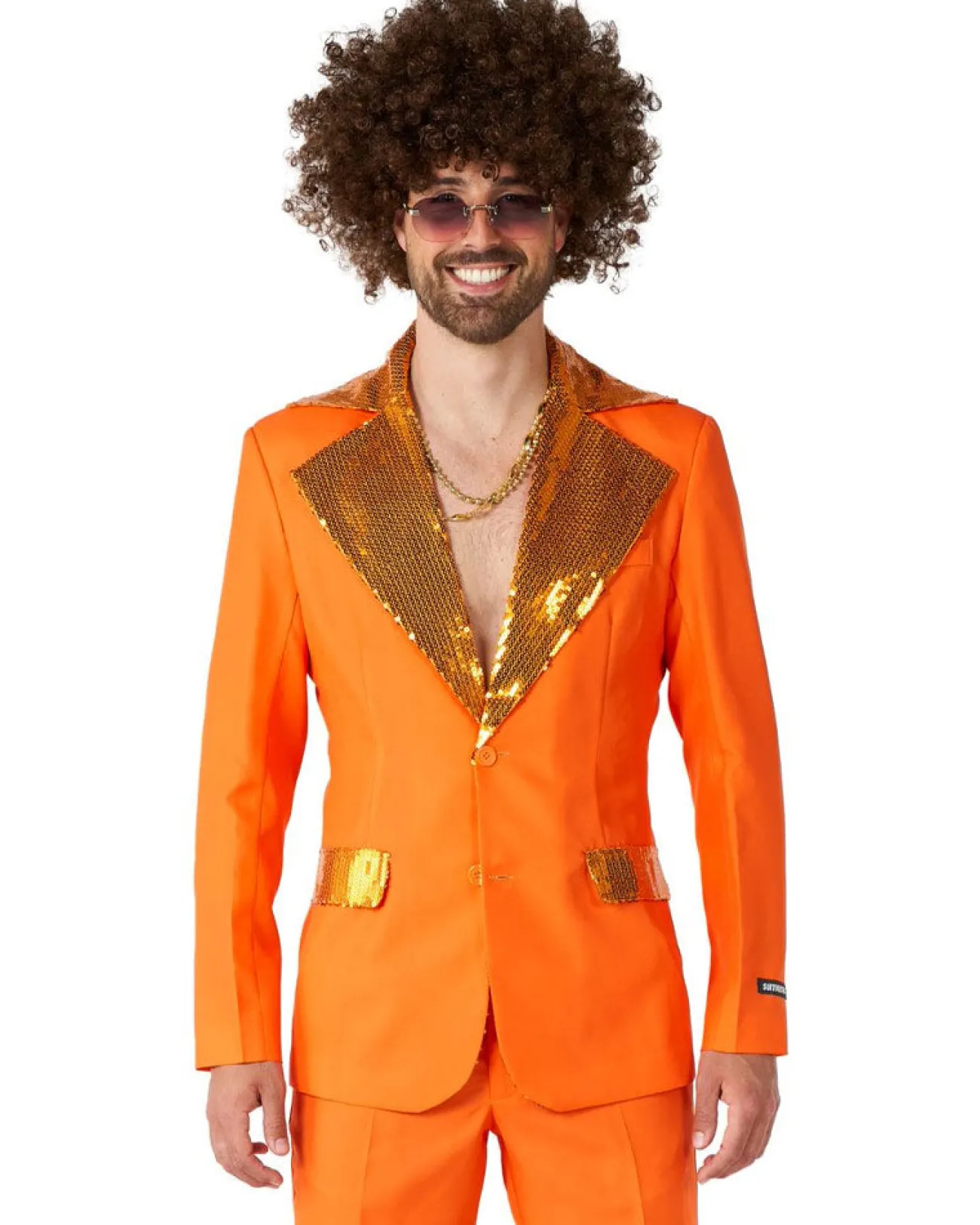 Opposuits Orange Disco Mens Suitmeister> Opposuits