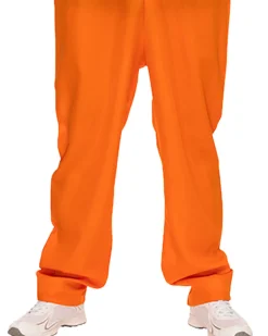 * Orange Prisoner Jumpsuit Adult Costume><noscript><img width=