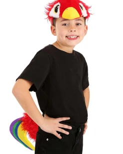 Elope Parrot Costume Headband And Tail Set><noscript><img width=