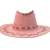 Tomfoolery Pink Cowgirl Hat> Halloween Hats