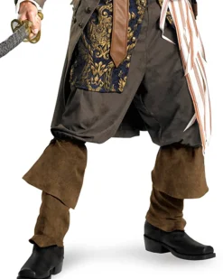 Disguise Pirates Of The Caribbean Captain Jack Sparrow Theatrical Quality Mens Costume><noscript><img width=