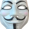 Sweidas Plastic Anonymous Mask> Halloween Masks