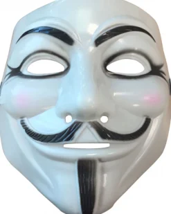 Sweidas Plastic Anonymous Mask> Halloween Masks