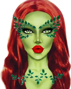 Leg Avenue Poison Adhesive Face Jewels Sticker> Halloween Accessories