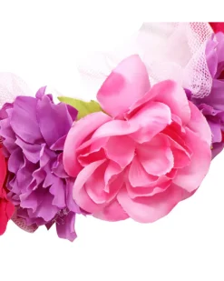 Pink Poppy Princess Floral Headband></noscript> Halloween Hats