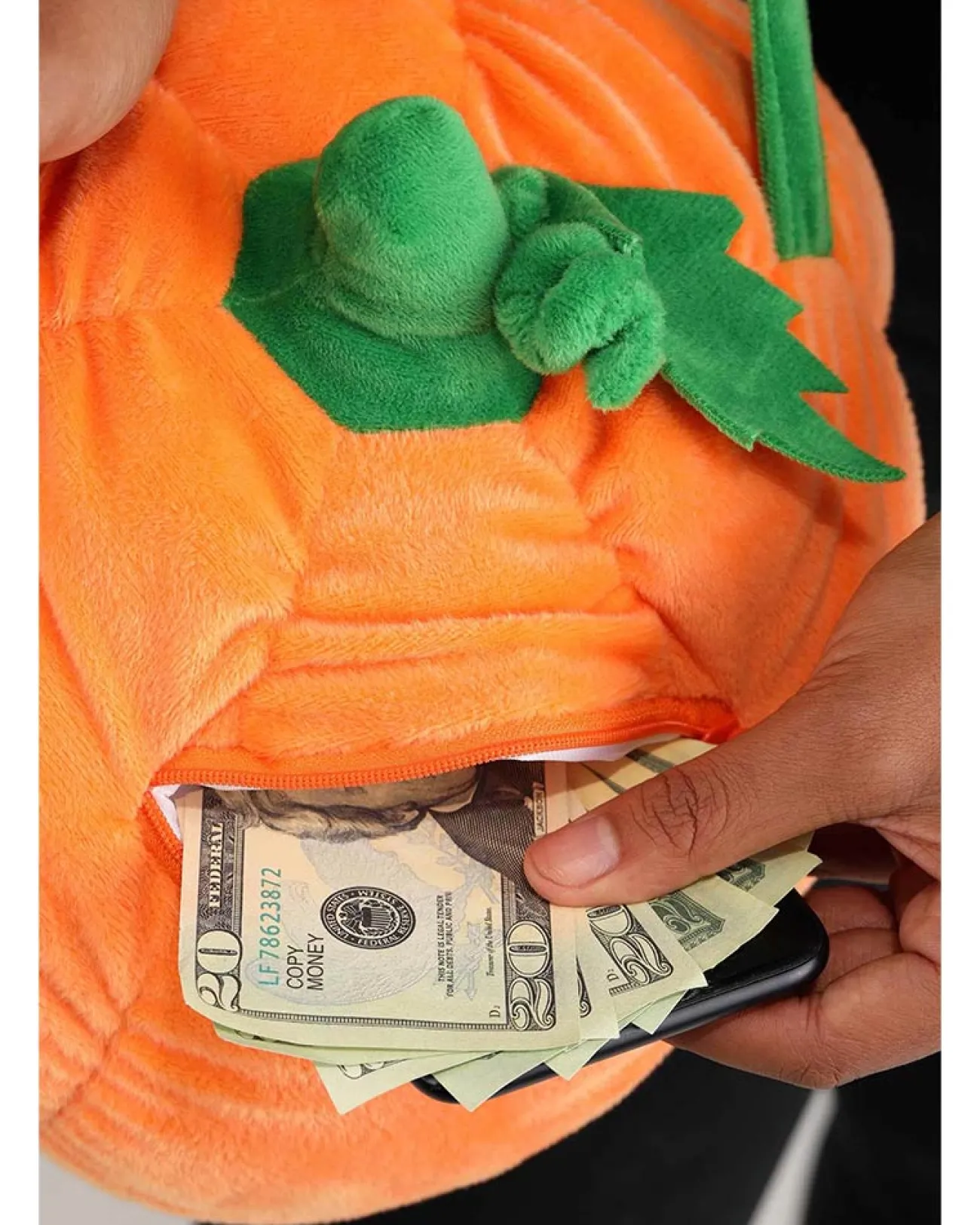 Elope Pumpkin Deluxe Companion Bag> Halloween Accessories
