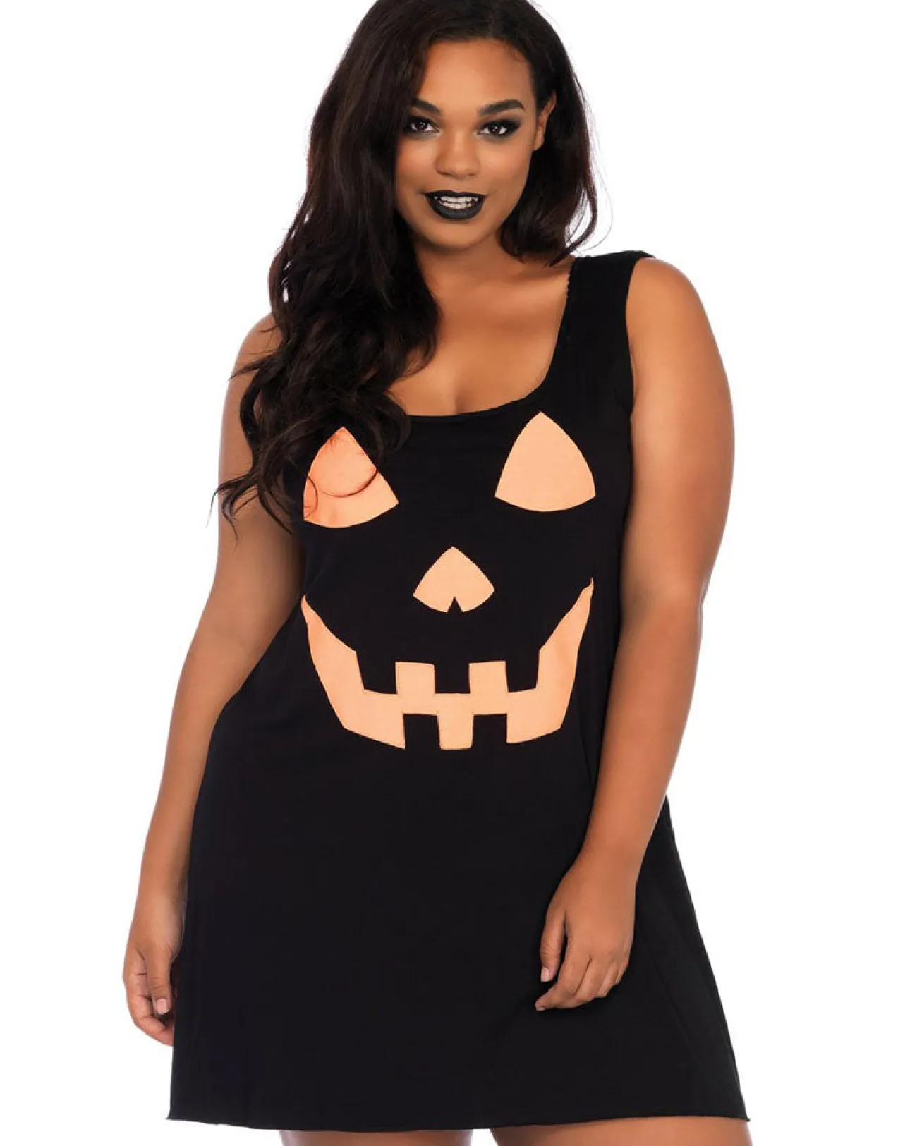 Leg Avenue Pumpkin Jersey Womens Plus Size Costume>Women Women's Costumes