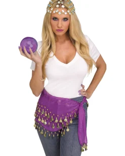 Fun World Purple Mystic Sash></noscript> Halloween Hats
