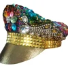 Sweidas Rainbow Burning Man Sequined Festival Hat> Halloween Hats