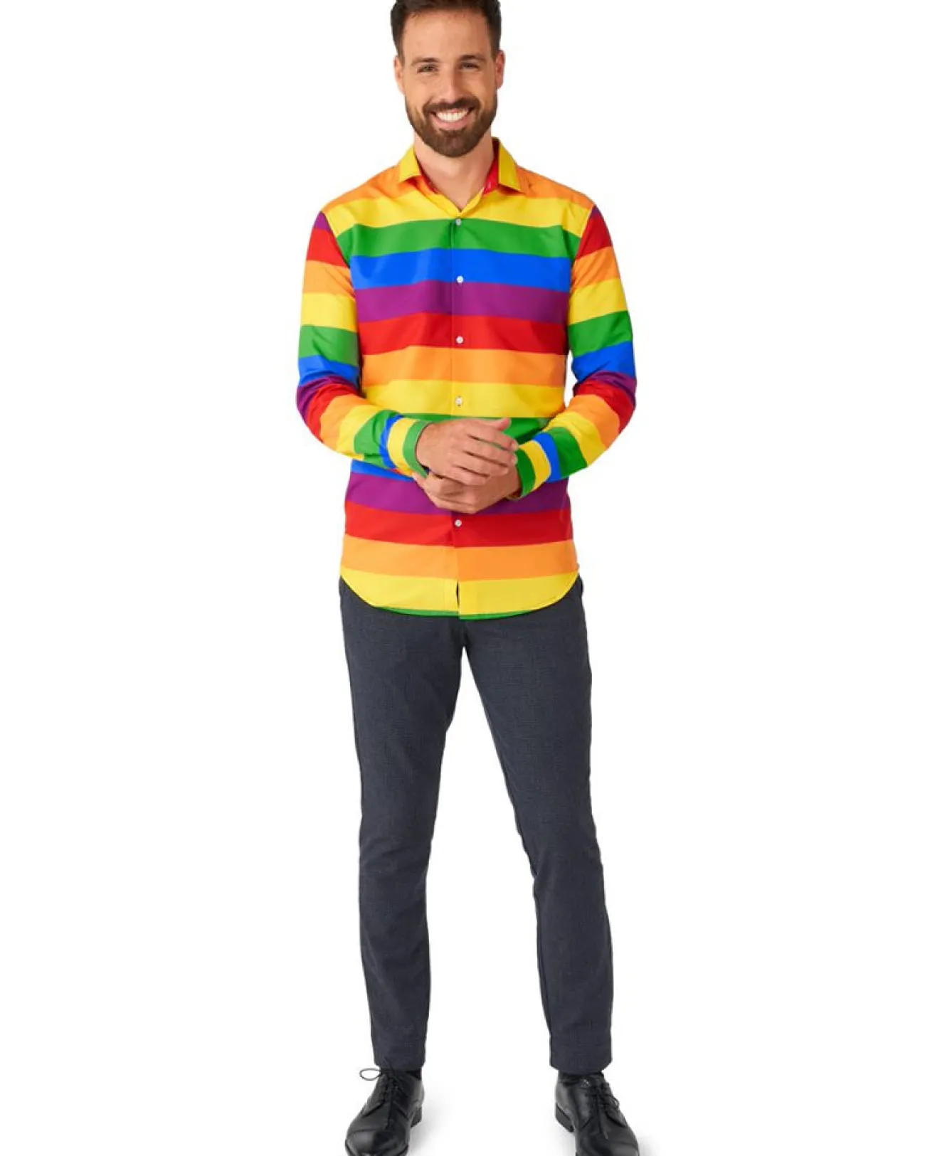 Opposuits Rainbow Mens Suitmeister Shirt> Opposuits