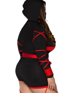 Leg Avenue Red Dragon Ninja Womens Plus Size Costume></noscript>Women Women's Costumes