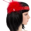 Sweidas Red Gatsby Headband> Halloween Hats