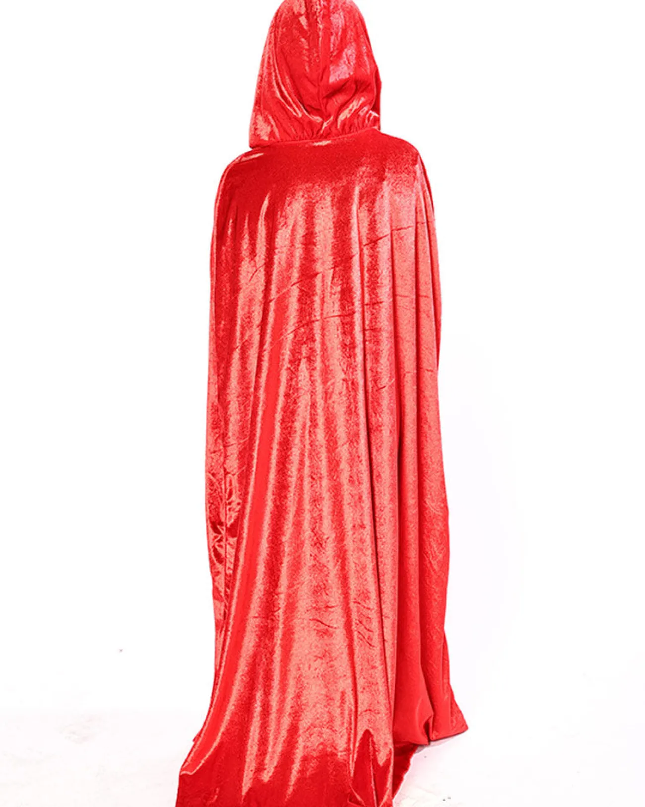 * Red Panne Velvet Deluxe Kids Cape> Halloween Capes