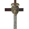 California Costumes Roman Sword With Gold Lion Sheath 61Cm> Halloween Accessories