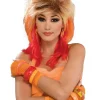 Costume Culture by Franco 80S Glam Multicoloured Wig> Halloween Wigs
