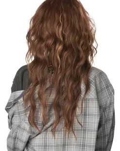 California Costumes 90S Grunge Rocker Long Brown Wig><noscript><img width=