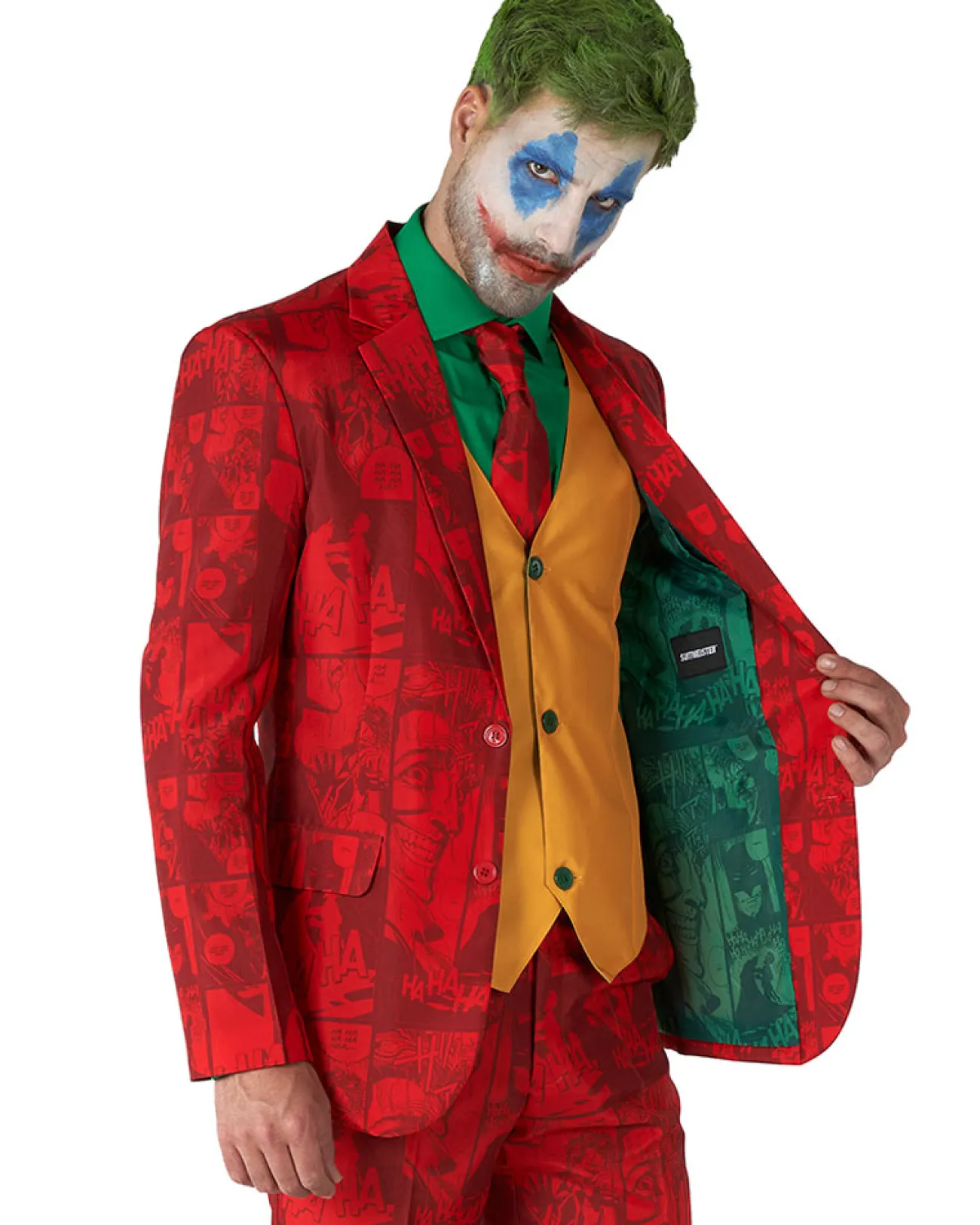 Opposuits Scarlet Joker Mens Suitmeister>Men Men's Costumes