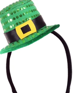 Elope Sequin Mini Leprechaun Hat Headband></noscript> Halloween Hats