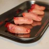 ForensicFX Studios Severed Fingers On Medical Tray Display> Halloween Accessories