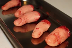 ForensicFX Studios Severed Fingers On Medical Tray Display><noscript><img width=