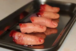 ForensicFX Studios Severed Fingers On Medical Tray Display><noscript><img width=