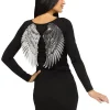 Fun World Silver Sequin Wings> Devils &Amp; Angels