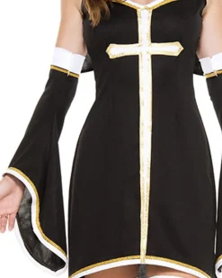 Music Legs Sinfully Hot Nun Womens Costume><noscript><img width=